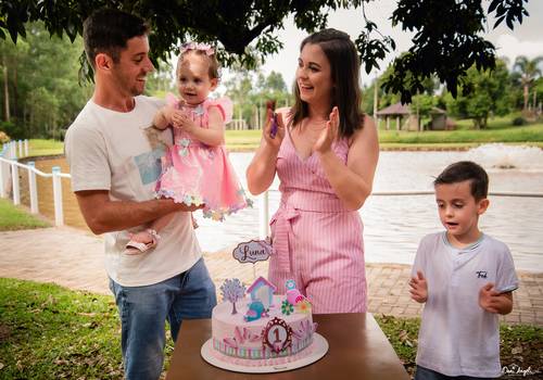 Aniversário Infantil de 1º Ano Luna