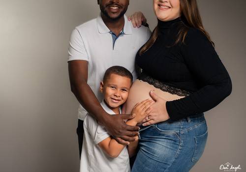 Ensaio Gestante de Cristiane + Israel + Daniel + Lucas