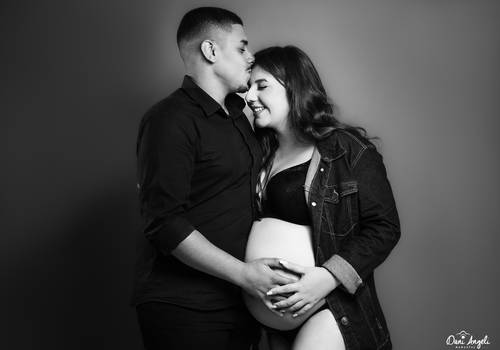 Ensaio Gestante de Larissa + Welinson + Martina