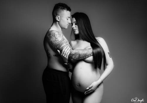 Ensaio Gestante de Carol + Éverton + Izadora + Ícaro