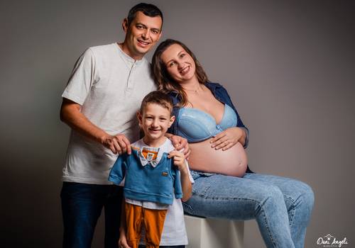Ensaio Gestante de Cíntia + Franklin + Tomás + Lucas