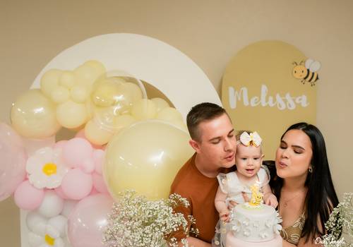 Aniversário Infantil de 1º Ano Melissa