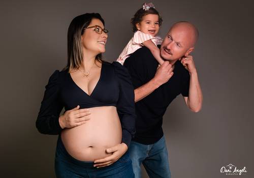 Ensaio Gestante de Mara + Cristiano + Rafaela + Maria Luisa