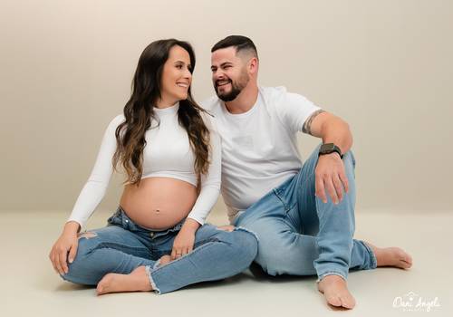 Ensaio Gestante de Monique + Cassiano + Ana Luiza + Joaquim