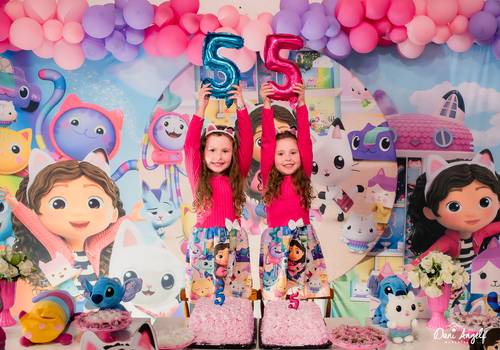 Aniversário Infantil de 5º Ano Bárbara e Bibiana