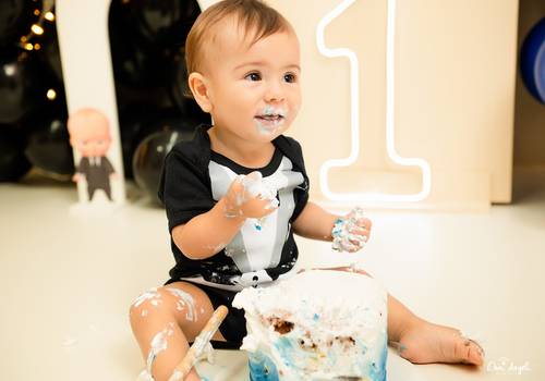 Ensaio Casal de Smash The Cake Gabriel