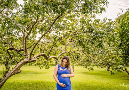 Ensaio Gestante de Irena + Anderson + Alice + Olívia