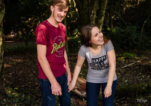 Ensaio Casal de Ensaio Caren e Willian