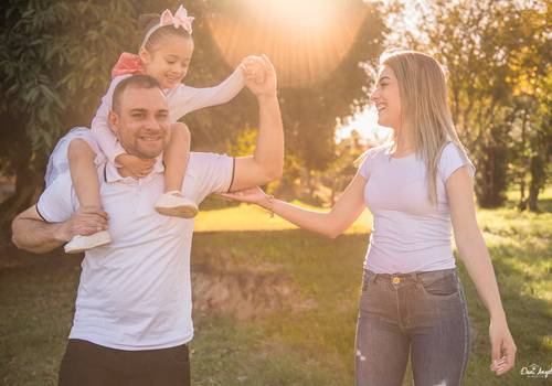 Ensaio Infantil de Ensaio Família Michele + Cauê + Isabelly