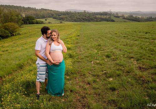 Ensaio Gestante de Maristela + Diego + Heloísa