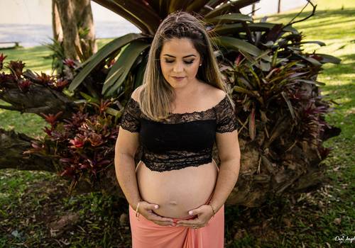 Ensaio Gestante de Priscila + César + Alice + Melissa
