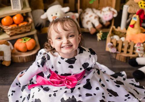 Ensaio Infantil de Pré 3 Anos Ísis