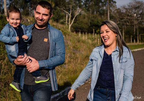 Ensaio Família de Kelen + Gustavo + Pedro