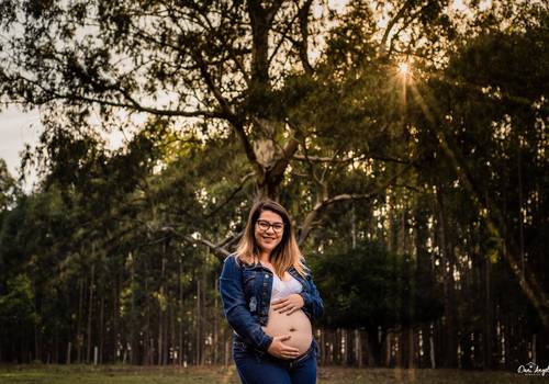 Ensaio Gestante de Akemmy + Luis Gustavo + Luis Gael