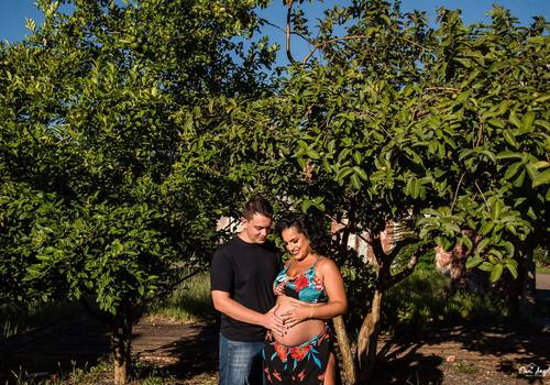 Ensaio Gestante de Jade + Daniel + Aurora + Álvaro