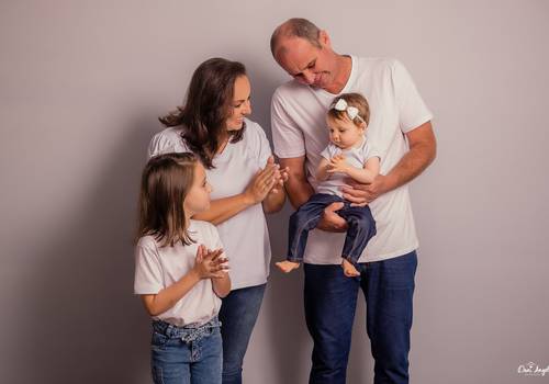 Ensaio Família de Fernanda + Ademir + Heloísa + Helena