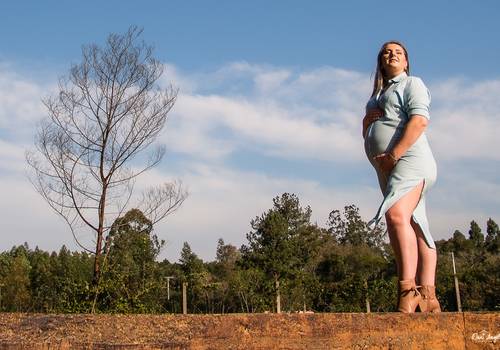 Ensaio Gestante de Daiana + Jordone + Diogo + Davi