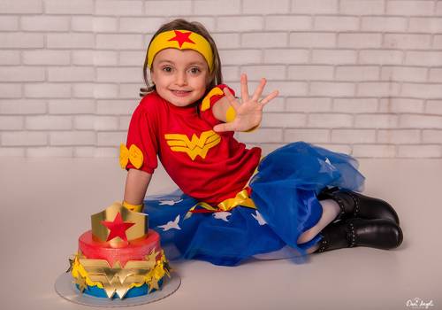 Ensaio Infantil de Pré 5 Anos Ísis