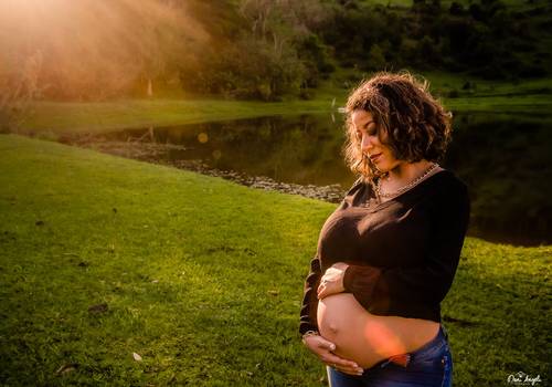 Ensaio Gestante de Lauren + Jeferson + Joaquim + Valentim