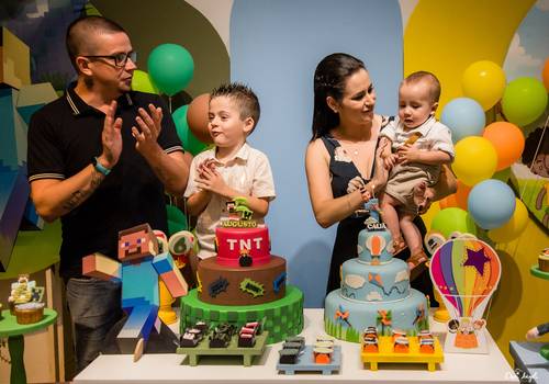 Aniversário Infantil de 1º Ano Cauã e 6º Ano Augusto 
