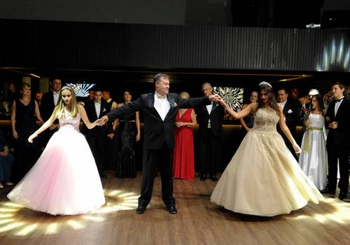 Fotografia de Adriane e Caroline 15 anos