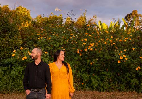 Ensaio Fotográfico  de Ensaio  Angélica e Fernando