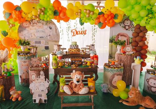 Aniversário Infantil  de 1 Ano - Davi