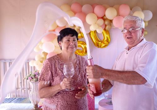 Bodas  de Bodas de ouro - Rubens e Maria