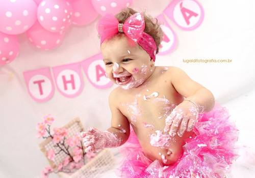 Ensaio Infantil de Thaína Smash The Cake