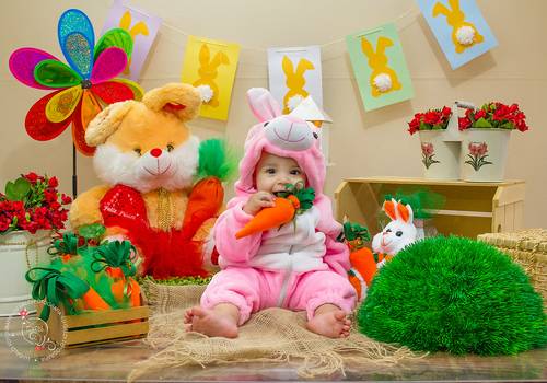 Ensaio de Melissa ! 7 meses Mini Ensaio de Páscoa 