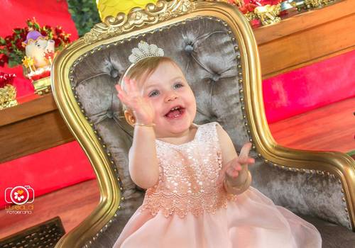 Aniversário Infantil de Isabella Primeiro Aninho