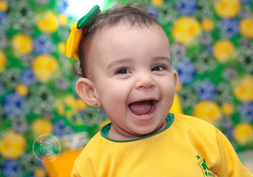 Acompanhamento Mensal  de Melissa 11 Meses - Ensaio Copa 2018 