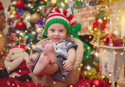 Ensaio Infantil de Ensaio de Natal - Melissa 