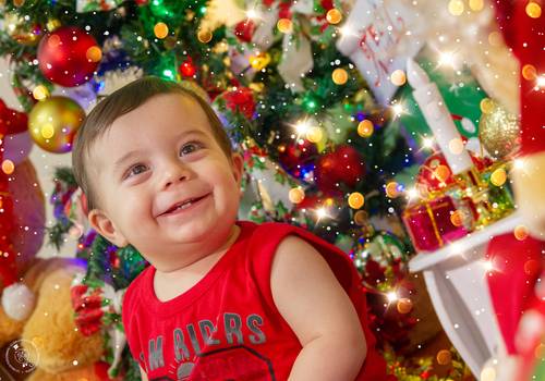 Ensaio Infantil de Ensaio Natal - Theo 