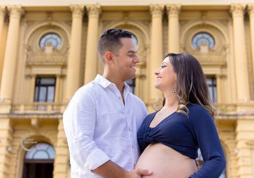 Gestante de Esperando a Lívia