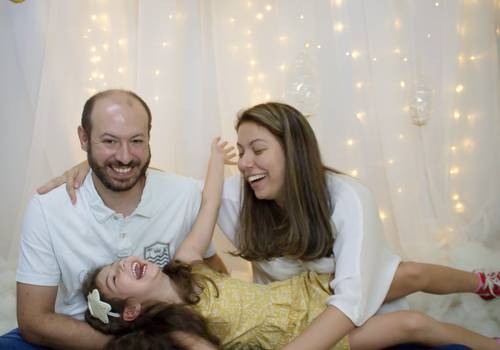 Família de Ensaio de Natal e Ano Novo da Mari