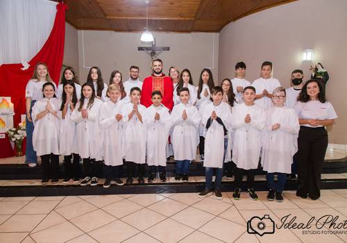 Eventos de MISSA E 1º EUCARISTIA COMUNIDADE JANUÁRIA -PARÓQUIA SÃO JOÃO PAULO II.