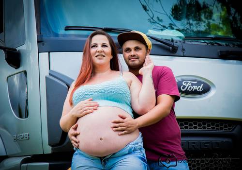 Gestantes  de Aline + Aleandre a espera da Sarah