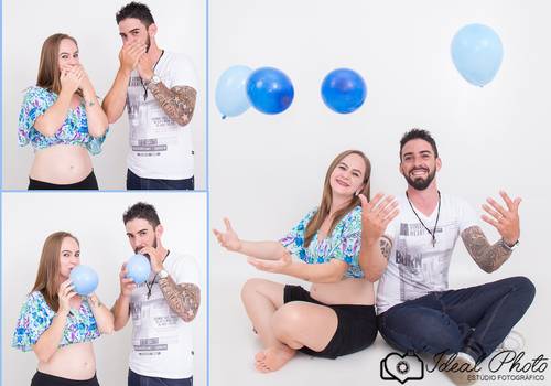 Gestantes  de Franciele e Josias  a espera do Kauê