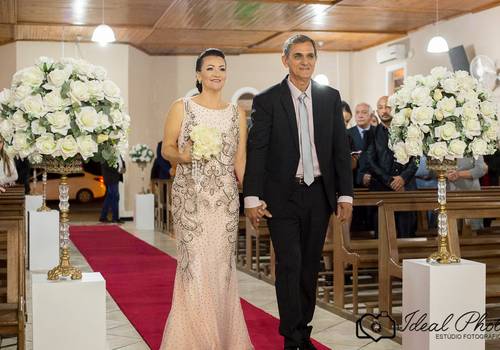 Aniversários  de Bodas de Prata Adelma e Antônio 