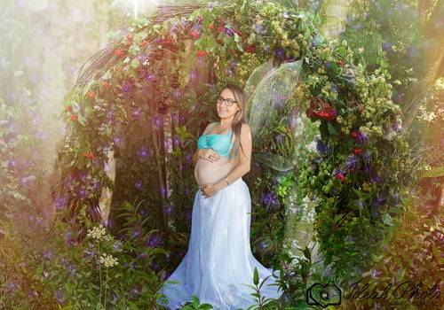 Gestantes  de Jadna a espera da Maria Luiza