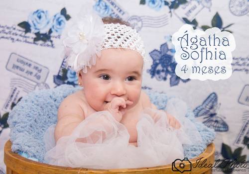 Acompanhamentos de Agatha Sofhia 4 meses 