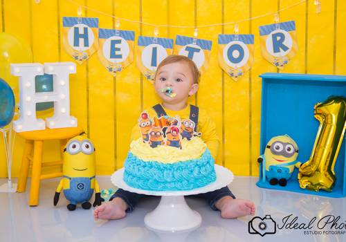 Smash The Cake de Heitor 12 meses 