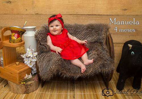 Acompanhamentos de Manuela  4 meses