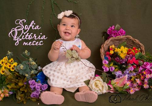 Acompanhamentos de Sofia Vitória 8 meses