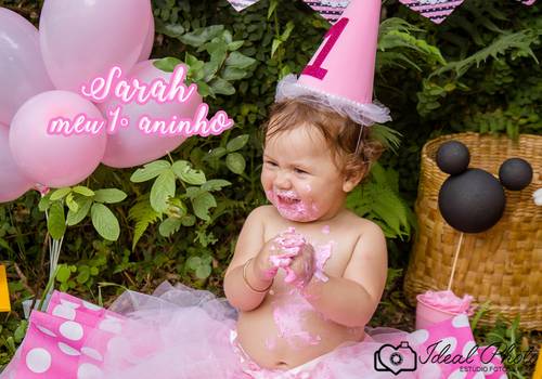 Smash The Cake de Sarah 12 meses