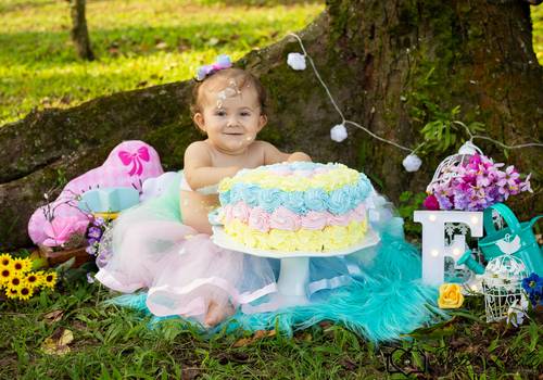 Smash The Cake de Eloá 12 meses