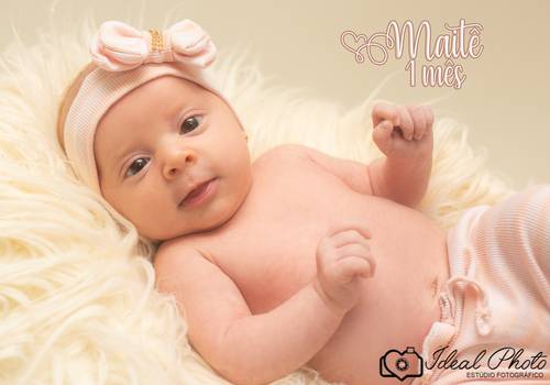 Acompanhamentos de Maitê 1 mês