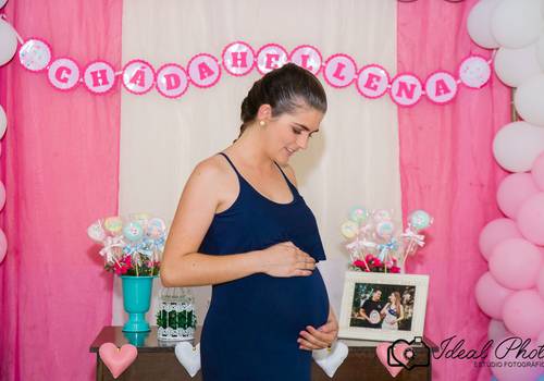 Eventos de Chá de Fraldas da Hellena - Mamãe Natáliana