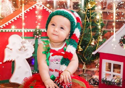 Natal 2019 de Allana 7 meses